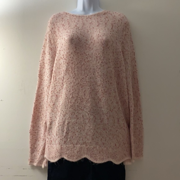 ELLE | Pink sweater with shimmer - Picture 3 of 12